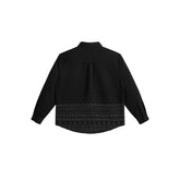 Men's Patchwork Embroidered Shirt